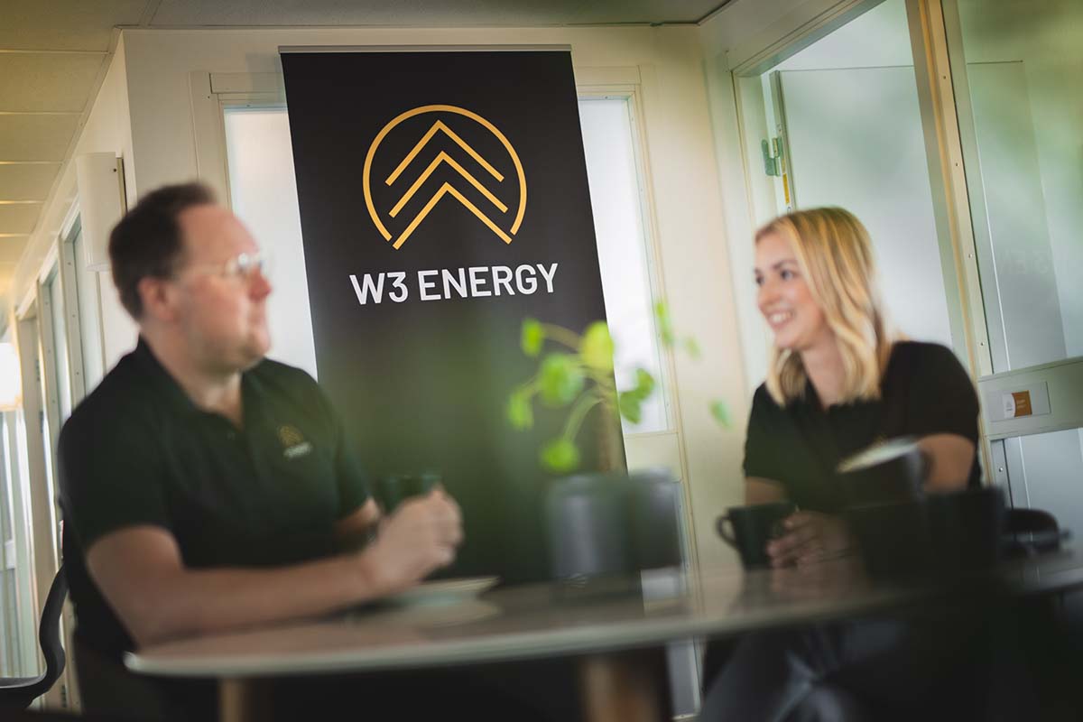 Colleagues at W3 Energy
